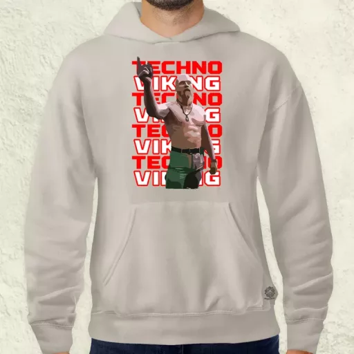 Techno Viking férfi pulóver