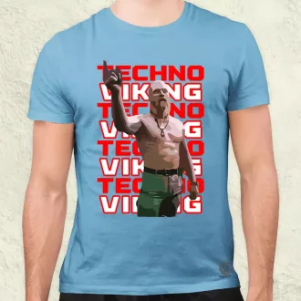 Techno Viking férfi póló