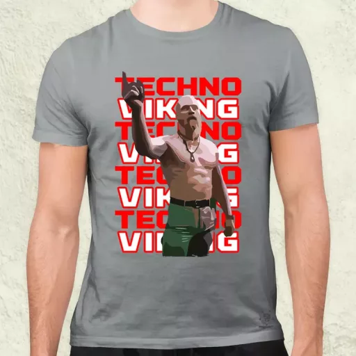 Techno Viking férfi póló