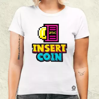 Insert Coin női póló