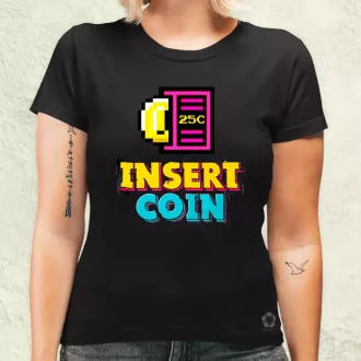 Insert Coin női póló
