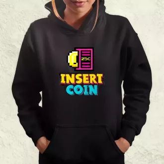 Insert Coin női pulóver
