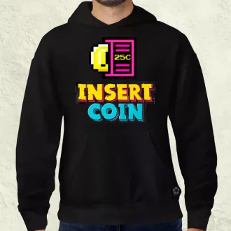 Insert Coin férfi pulóver