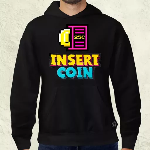 Insert Coin férfi pulóver