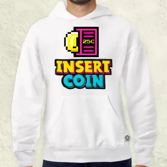 Insert Coin férfi pulóver