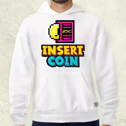 Insert Coin férfi pulóver