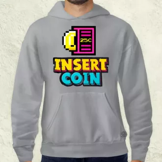 Insert Coin férfi pulóver