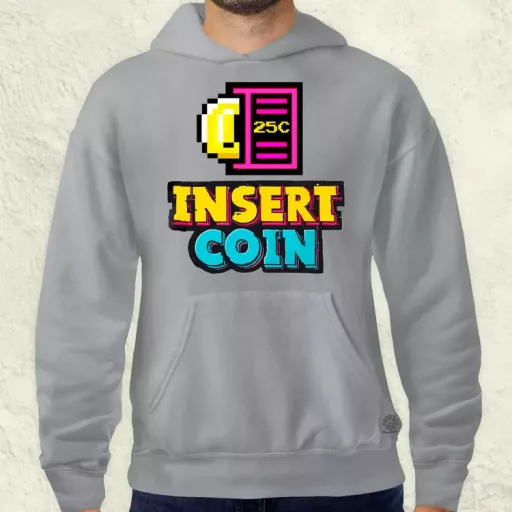 Insert Coin férfi pulóver