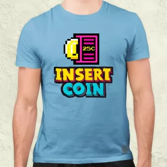 Insert Coin férfi póló
