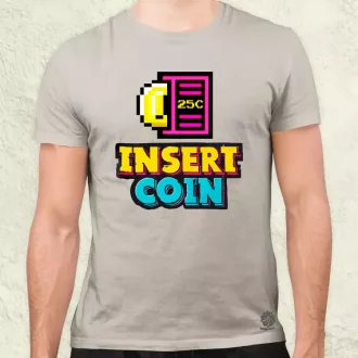 Insert Coin férfi póló