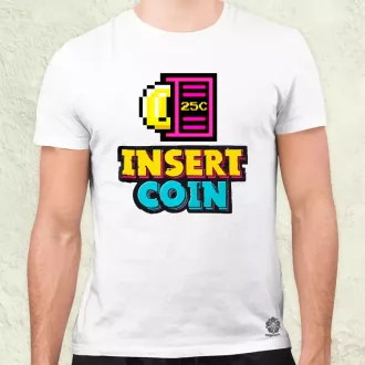 Insert Coin férfi póló