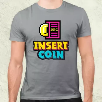 Insert Coin férfi póló