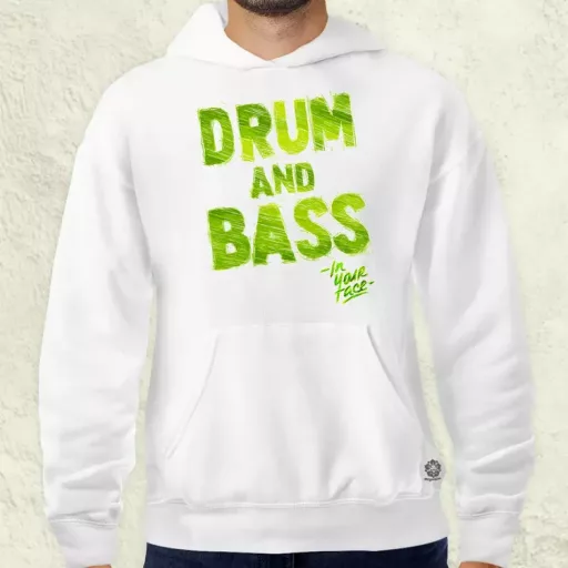 DnB in your face férfi pulóver