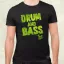 DnB in your face férfi póló
