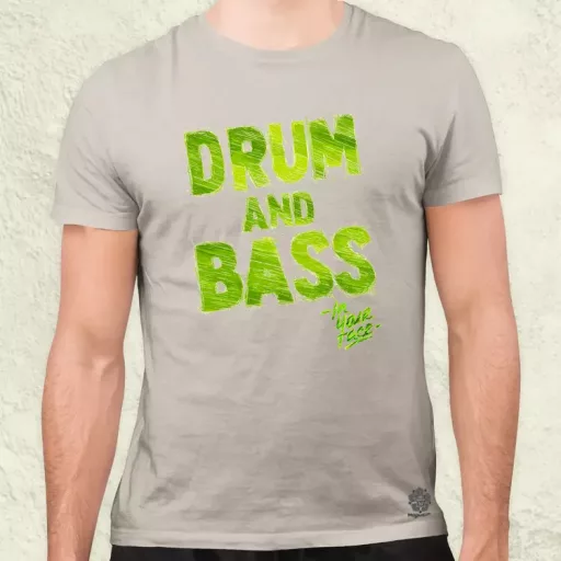 DnB in your face férfi póló