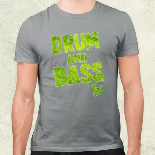 DnB in your face férfi póló
