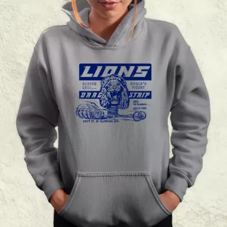 Lions Drag Strip kék női pulóver