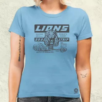 Lions Drag Strip szürke női póló