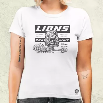Lions Drag Strip szürke női póló