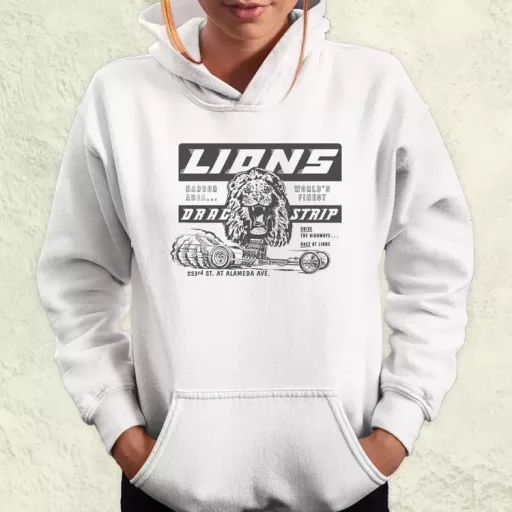 Lions Drag Strip szürke női pulóver