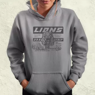 Lions Drag Strip szürke női pulóver