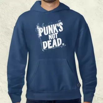 PUNK'S NOT DEAD fehér férfi pulóver