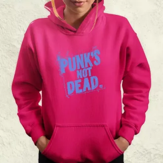 PUNK'S NOT DEAD lila női pulóver