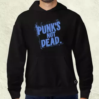 PUNK'S NOT DEAD lila férfi pulóver