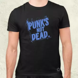 PUNK'S NOT DEAD lila férfi póló
