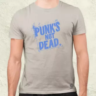 PUNK'S NOT DEAD lila férfi póló