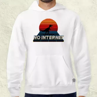 No internet férfi pulóver