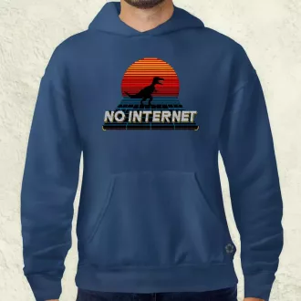 No internet férfi pulóver