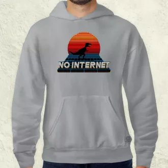No internet férfi pulóver