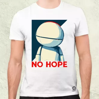 No hope férfi póló
