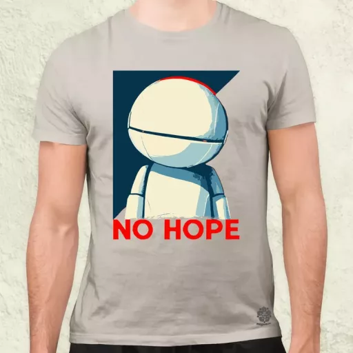 No hope férfi póló