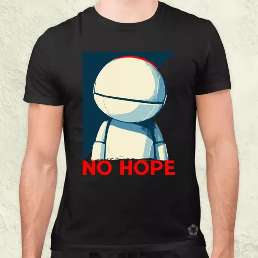 No hope férfi póló