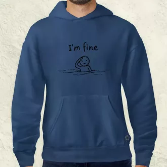 I'm fine férfi pulóver