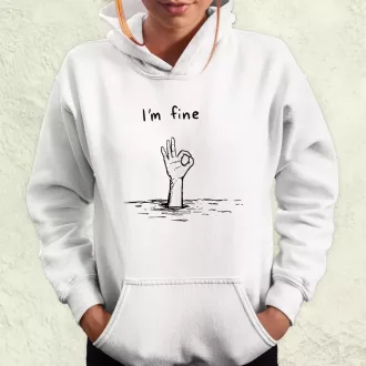 I'm fine jel női pulóver