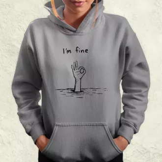 I'm fine jel női pulóver