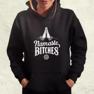Namaste bitches női pulóver