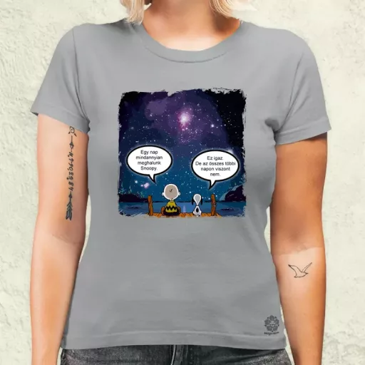 Snoopy élet női póló