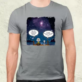 Snoopy élet férfi póló