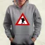 Vigyázz Troll női pulóver