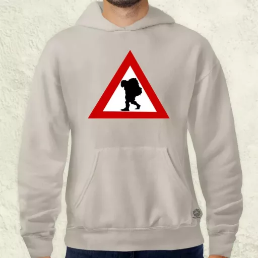 Vigyázz Troll férfi pulóver