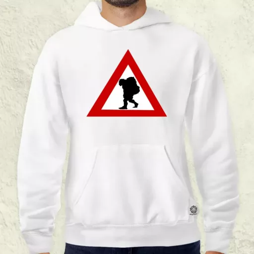 Vigyázz Troll férfi pulóver