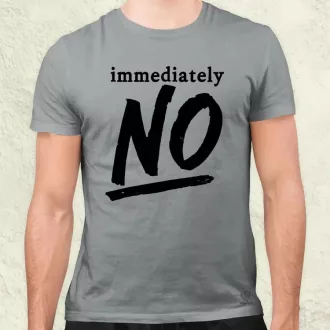 Immediately No férfi póló