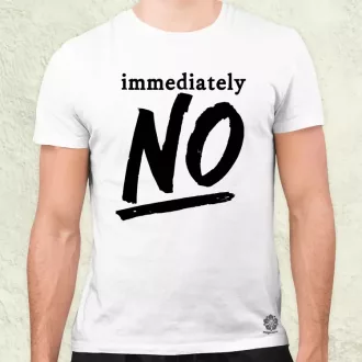 Immediately No férfi póló