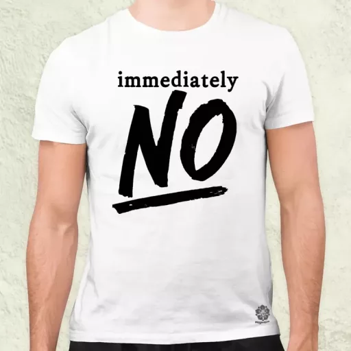 Immediately No férfi póló