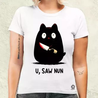 U saw nun női póló
