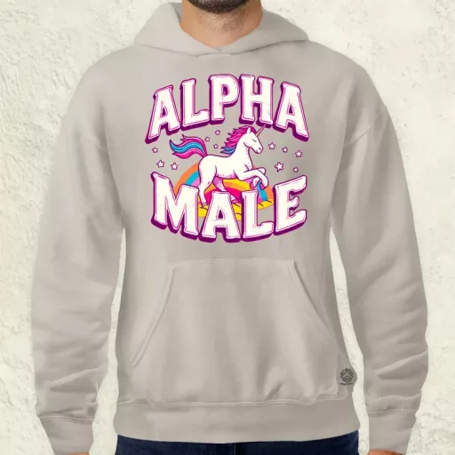 Alpha Male Retro férfi pulóver